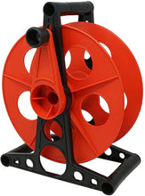 Load image into Gallery viewer, Woods E103 E-103 Wheel, Holds Up to 150 16/3 Extension 125 Feet of 14/3 Gauge Cord, Holiday, Rope, Hose Reel Storage and Light Wire, Heavy Duty Plastic