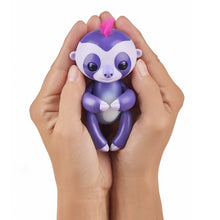 Load image into Gallery viewer, Fingerlings Baby Sloth - Marge (Purple) -  Interactive Baby Pet - by WowWee