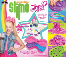 Load image into Gallery viewer, Nickelodeon JoJo Siwa Slime Super Satisfying Slime Making Kit Brown, 6 x 6&quot;, count of 24