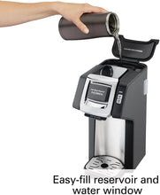 Load image into Gallery viewer, Hamilton Beach FlexBrew Single-Serve Coffee Maker for K-Cups and Ground Coffee