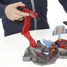 Load image into Gallery viewer, Marvel Avengers Age of Ultron Iron Man Lab Attack Playset