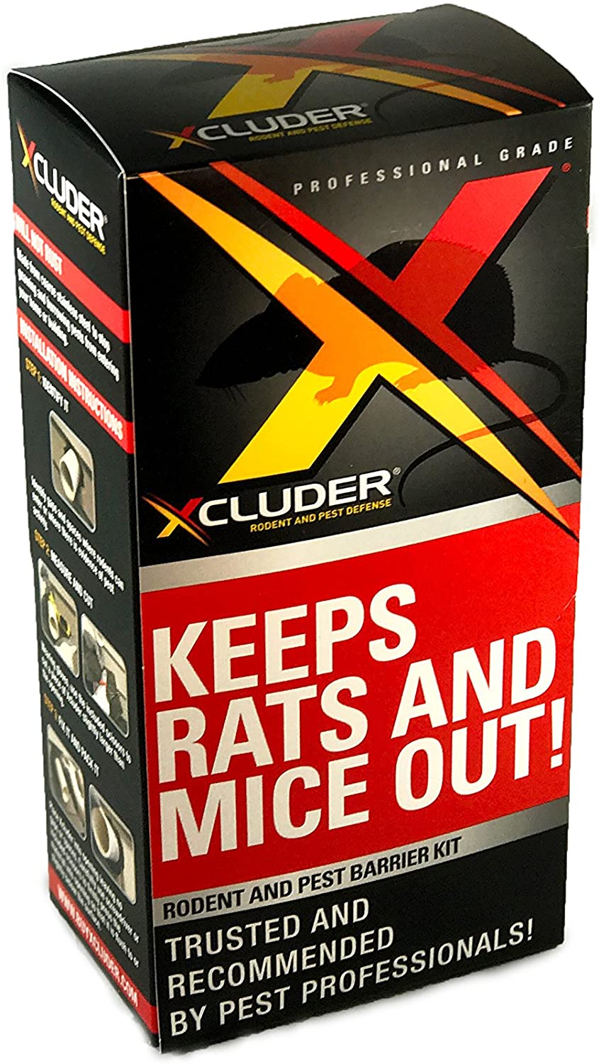 Xcluder Rodent Control Fill Fabric Large DIY Kit, Stops Rats And Mice