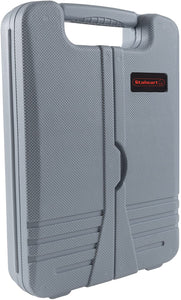 Digital Security Safe Box for Valuables - Compact Steel Lock Box with Electronic Combination Keypad by Stalwart- Grey