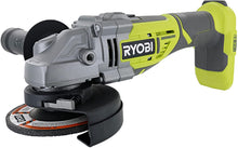 Load image into Gallery viewer, Ryobi P423 18V One+ Brushless 4-1/2&quot; 10,400 RPM Grinder and Metal Cutter w/ Adjustable 3-Position Side Handle and Onboard Spanner Wrench (Battery Not Included, Power Tool Only)