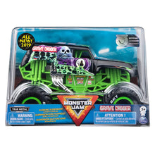 Load image into Gallery viewer, Monster Jam Official Grave Digger Monster Truck, Die-Cast Vehicle, 1:24 Scale