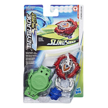 Load image into Gallery viewer, BEYBLADE Burst Turbo Slingshock Starter Pack Z Achilles A4 Top and Launcher, Multicolor