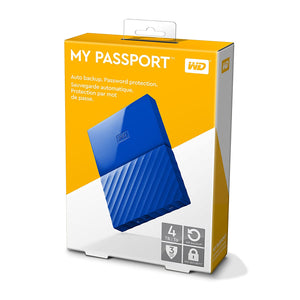 WD My Passport  Portable External Hard Drive - WESN