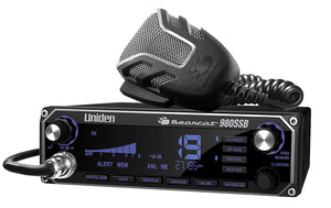 Uniden BEARCAT 980SSB 40- Channel SSB CB Radio with Sideband NOAA WeatherBand,7- Color Digital Display PA/CB Switch and Noise Cancelling Mic, Wireless Mic Compatible