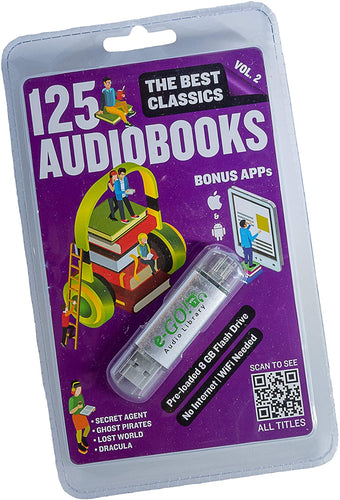 125 Classic AudioBook Collection Vol. 2 e-GO! Library