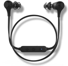 Load image into Gallery viewer, Optoma NuForce BE2 Wireless Bluetooth Earphones with Patented SpinFit eartips, 10h Battery, Microphone, AAC Support for iPhone