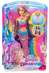 Barbie Dreamtopia Rainbow Lights Mermaid Doll, Blonde
