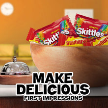 Load image into Gallery viewer, SKITTLES and STARBURST Original Candy Bag, 65 Fun Size Pieces, 31.9 ounces