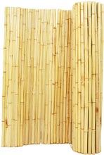 Load image into Gallery viewer, Backyard X-Scapes BAMA-BF01 Natural Rolled Bamboo Fence, 3/4&quot; D x 3&#39; H x 6&#39; L