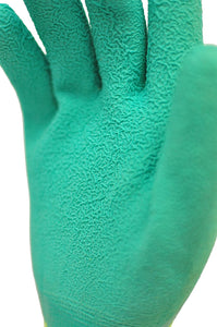 G & F 2030 Women Garden Gloves with Micro Foam Nylon Latex Coated, Texture Grip, 3 Pair Pack