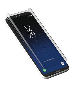 ZAGG InvisibleShield Premiere Glass Curve Screen Protector for Samsung Galaxy S8 Plus - Scratch Resistance Tempered Glass