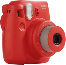 Load image into Gallery viewer, Fuji Instax Mini 8 Red Fujifilm Instax Mini 8 Camera Raspberry
