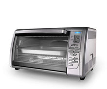 Load image into Gallery viewer, Black+Decker 02648008504 Countertop Convection Toaster Oven, Silver, CTO6335S