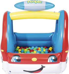 Fisher-Price 93531E Fire Truck - Fire Truck Inflatable Ball Pit, Red