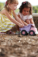 Load image into Gallery viewer, Green Toys Dump Truck in Pink Color - BPA Free, Phthalates Free Play Toys for Improving Gross Motor, Fine Motor Skills. Play Vehicles