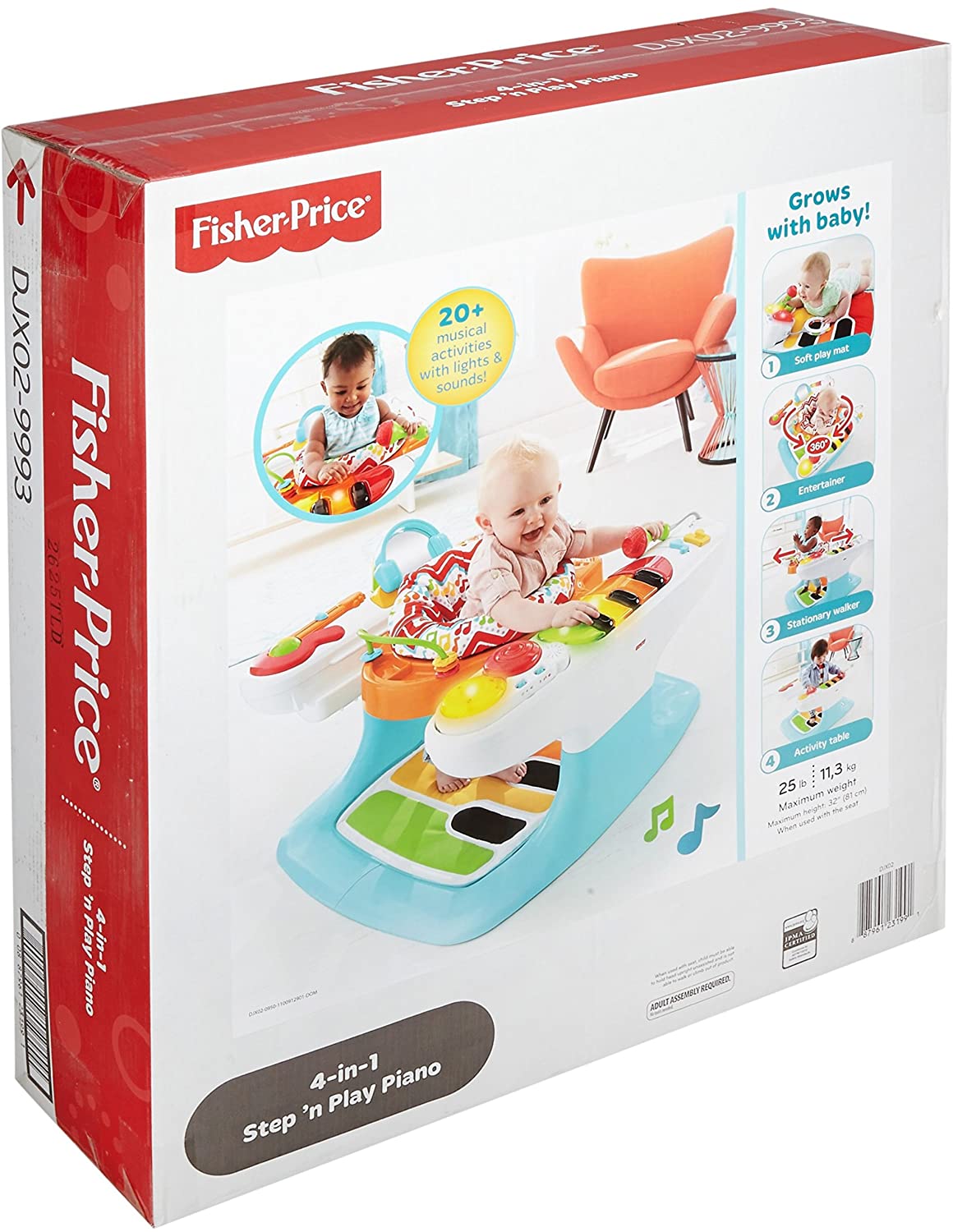 Large but Essential: Fisher-Price 4-in-1 Step 'n Play Piano Review