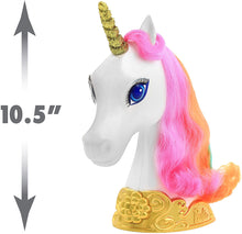 Load image into Gallery viewer, Barbie Dreamtopia Unicorn Styling Head, 10-Pieces