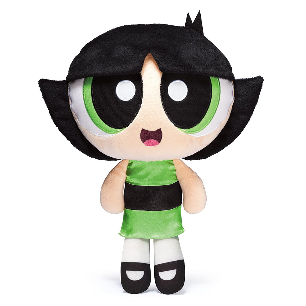 The Powerpuff Girls, Interactive Plush with Voice Recording Mode, Buttercup, by Spin Master