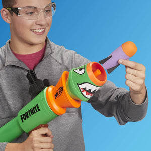 NERF Fortnite Rl Blaster -- Fires Foam Rockets -- Includes 2 Official Fortnite Rockets -- for Youth, Teens, Adults