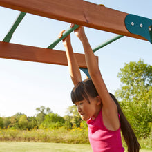 Load image into Gallery viewer, Swing-N-Slide WS 4564 Metal Monkey Bars with Six 21.5&quot; Metal Rungs with Hardware, Green