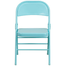 Load image into Gallery viewer, Flash Furniture Hercules Series Triple Braced and Double Hinged Metal Folding Chair