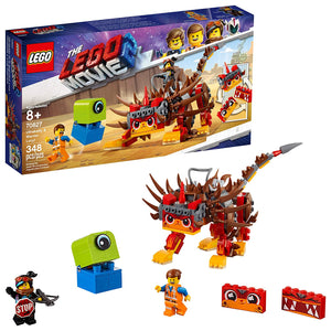 LEGO THE LEGO MOVIE 2 Ultrakatty & Warrior Lucy! 70827 Action Creative Building Kit for Kids (348 Pieces)