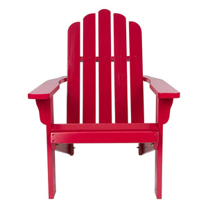 Shine Company Inc. 4618CP Adirondack Chair, Chili Pepper