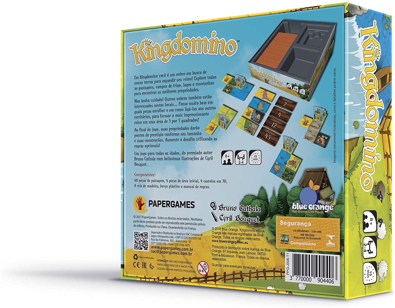 Blue Orange Games Kingdomino Award Winning Family Strategy Board Game – STL  PRO, Inc.