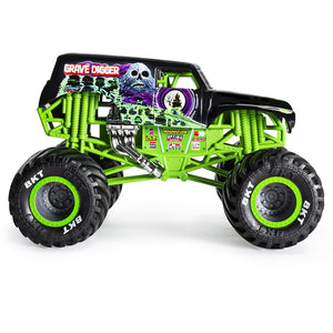 Monster Jam Official Grave Digger Monster Truck, Die-Cast Vehicle, 1:24 Scale