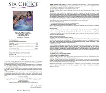 Load image into Gallery viewer, Spa Choice Chlorine Granules for Spas