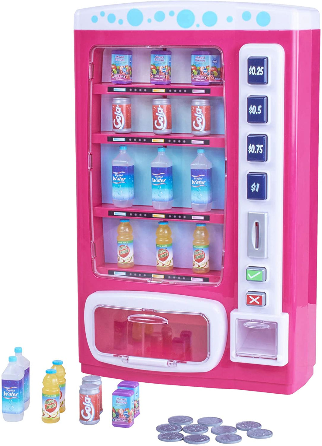myLife Brand Products My Life As 29 Piece Doll Vending Machine Set for 18