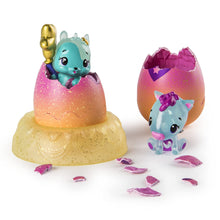 Load image into Gallery viewer, Hatchimals Colleggtibles Season 4 Hatch Bright Mystery 2-Pack with Nest