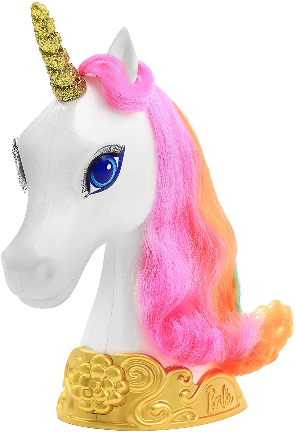 Barbie Dreamtopia Unicorn Styling Head, 10-Pieces