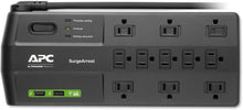 Load image into Gallery viewer, APC Surge Protector with USB Ports