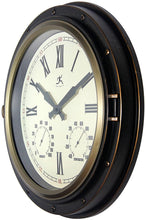 Load image into Gallery viewer, Infinity Instruments The Forecaster Clock, Bronze