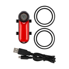 Load image into Gallery viewer, Nite Ize Radiant 125 Rechargeable Bike Light, Red