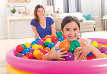 Load image into Gallery viewer, Intex 3-1/8&quot; Fun Ballz - 100 Multi-Colored Plastic Balls, for Ages 2+