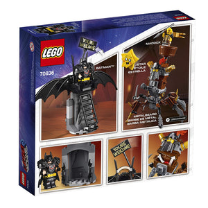LEGO THE LEGO MOVIE 2 Battle-Ready Batman and MetalBeard 70836 Building Kit, Superhero and Pirate Mech Toy, New 2019 (168 Pieces)