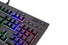 Load image into Gallery viewer, Thermaltake Tt Premium X1 RGB Smartphone Enabled Voice-Controlled AI 16.8 Million Color with 12 Lighting Effects Cherry MX Silver Switches Mechanical Gaming Keyboard KB‐TPX‐SSBRUS‐01