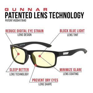 Gaming Glasses | Blue Light Blocking Glasses | Enigma/Assassin's Creed by Gunnar  | 65% Blue Light Protection, 100% UV Light, Anti-Reflective To Protect & Reduce Eye Strain & Dryness