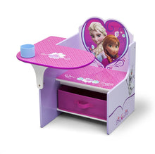 Load image into Gallery viewer, Delta Children Chair Desk With Storage Bin, Disney Frozen