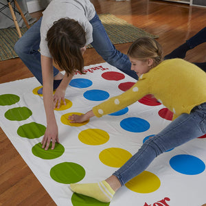 Twister Game, Party Game, Classic Board Game for 2 or More Players, Indoor and Outdoor Game for Kids 6 and Up, Packaging may vary