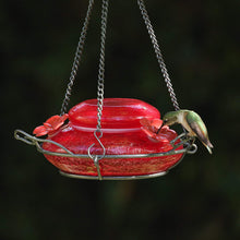 Load image into Gallery viewer, Nature&#39;s Way Bird Products MHF4 Garden Top Fill Hummingbird Feeder, 16 oz Capacity, Red