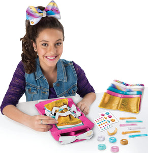 Cool Maker - JoJo Siwa Bow Maker with Rainbow and Unicorn Patterns, for Ages 6 and Up