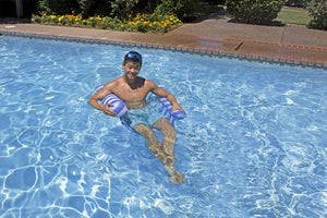 Poolmaster Swimming Pool Water Hammock Lounge, Blue