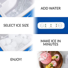 Load image into Gallery viewer, Igloo Automatic Self-Cleaning Portable Electric Countertop Ice Maker Machine